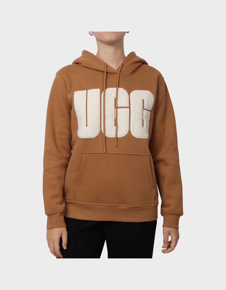 REY UGGFLUFF LOGO HOODIE