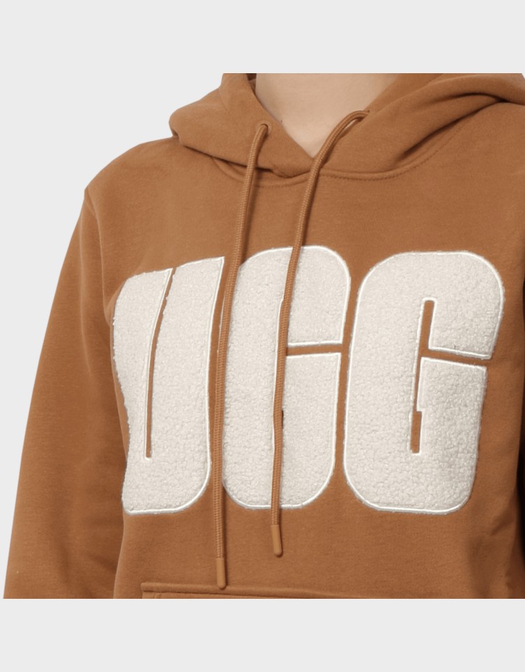 REY UGGFLUFF LOGO HOODIE