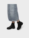 BOLD PU LACE UP BOOT