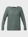 CREWLEFILE V-NECK BLOUSE