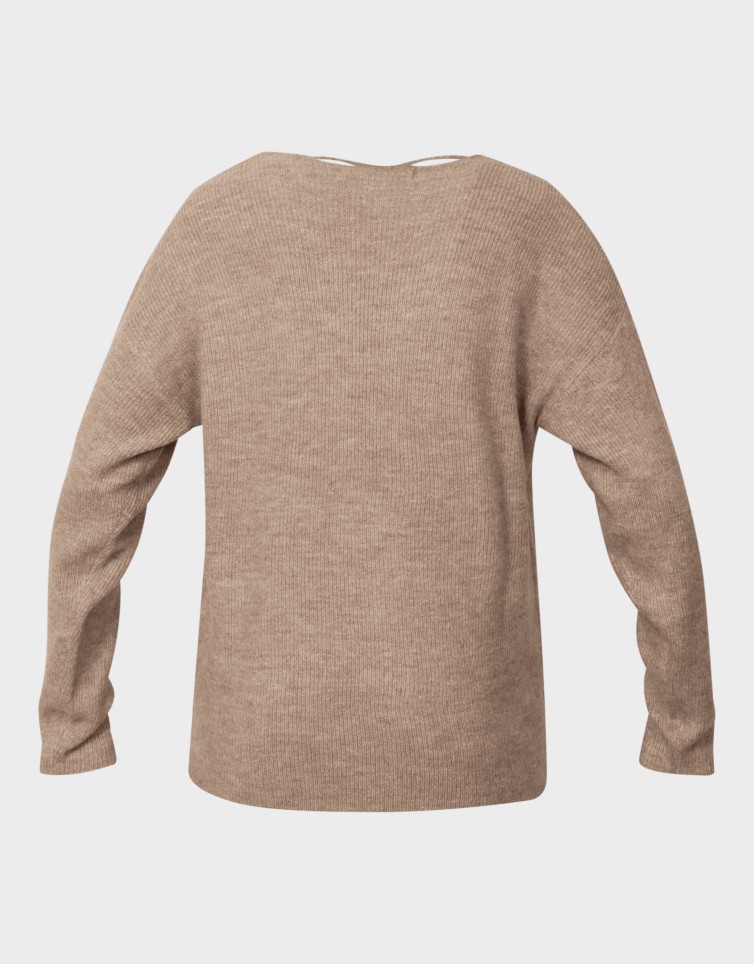 CREWLEFILE V-NECK BLOUSE