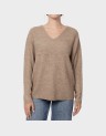 CREWLEFILE V-NECK BLOUSE