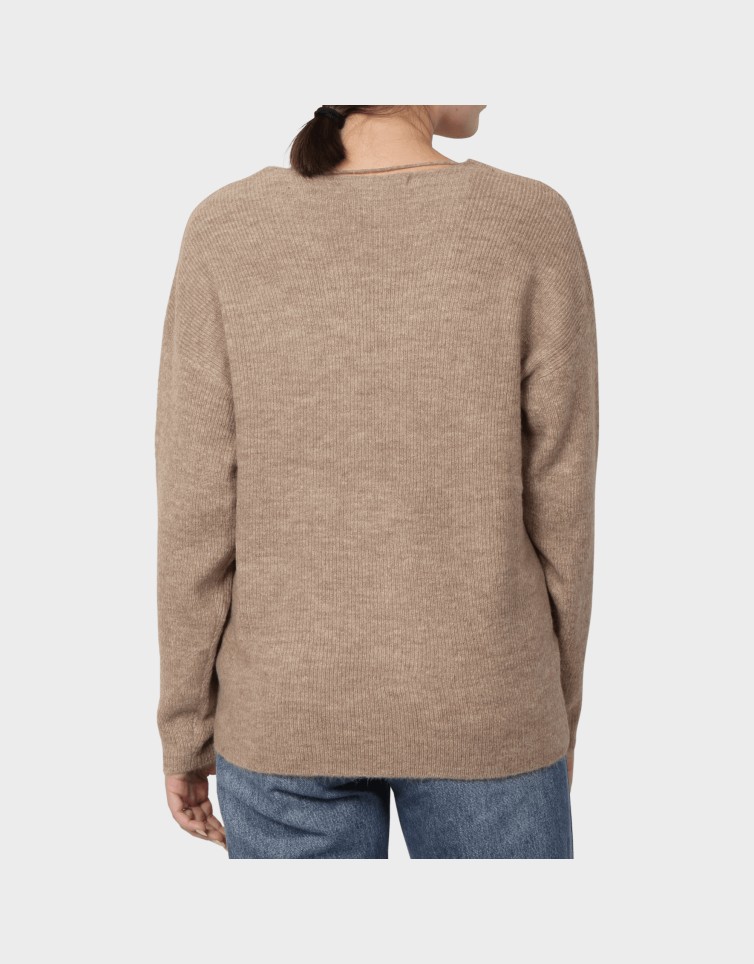 CREWLEFILE V-NECK BLOUSE