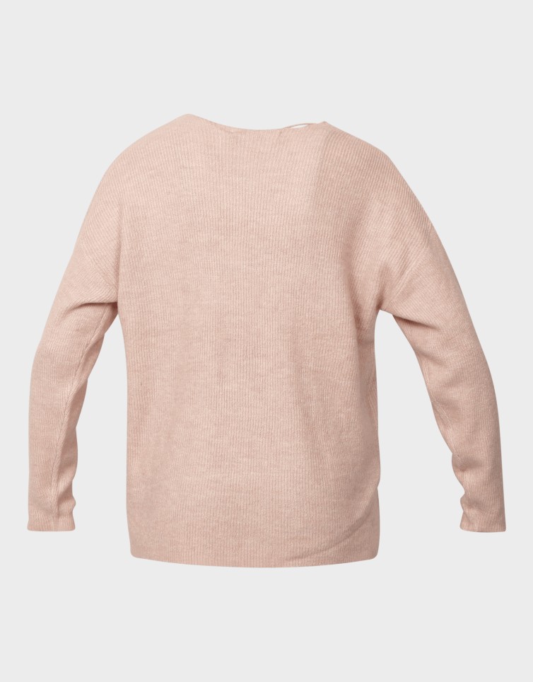 CREWLEFILE V-NECK BLOUSE