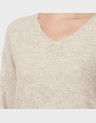 CREWLEFILE V-NECK BLOUSE