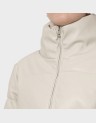 ELSIE FAUX LEATHER PUFFER JKT