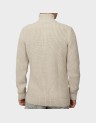 JACOB CABLE KNIT HALF ZIP