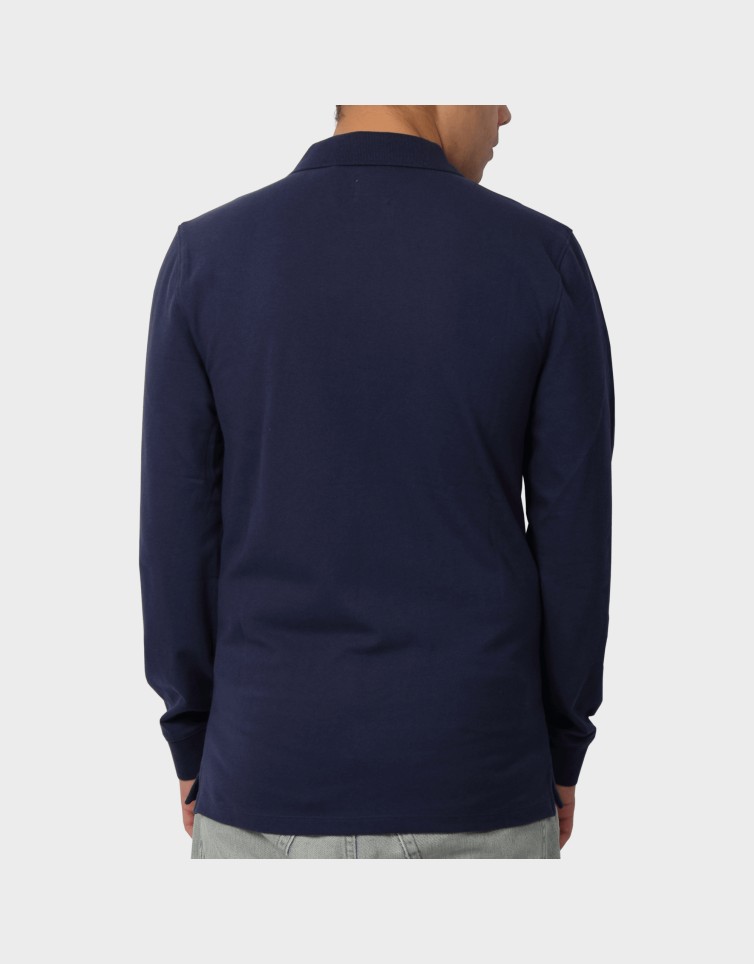 LS SLIM HOUSEMARK POLO BLUES