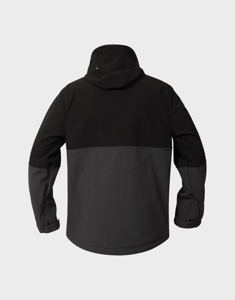 HOODED BONDED JACKET