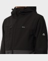 HOODED BONDED JACKET