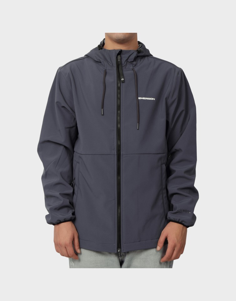 MEN'S HOODED BONDED JACKET