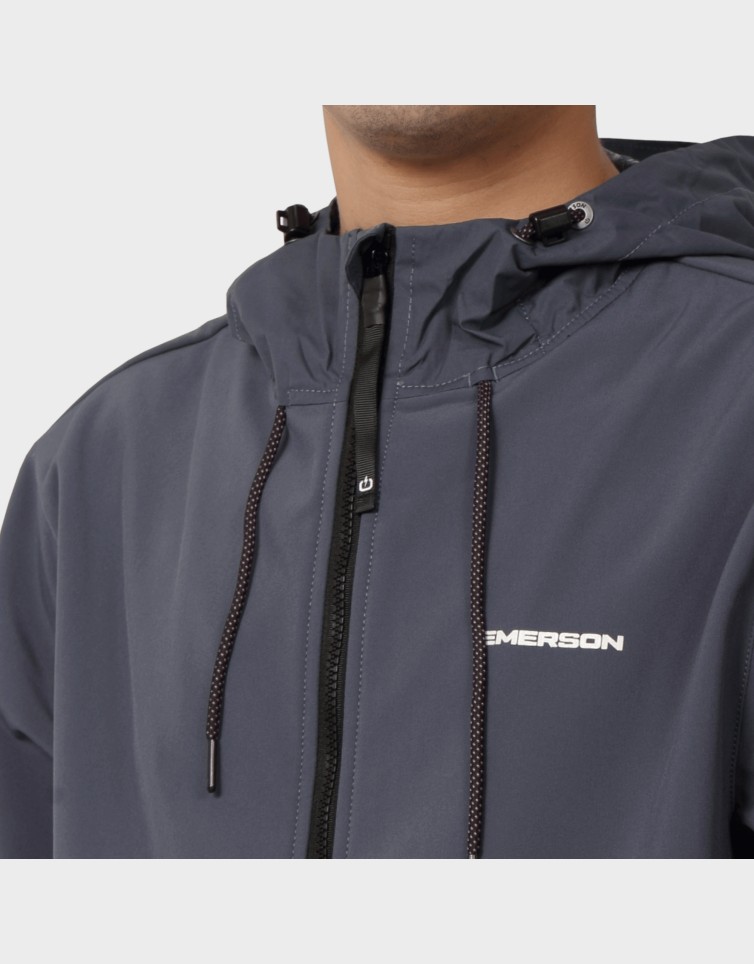 MEN'S HOODED BONDED JACKET