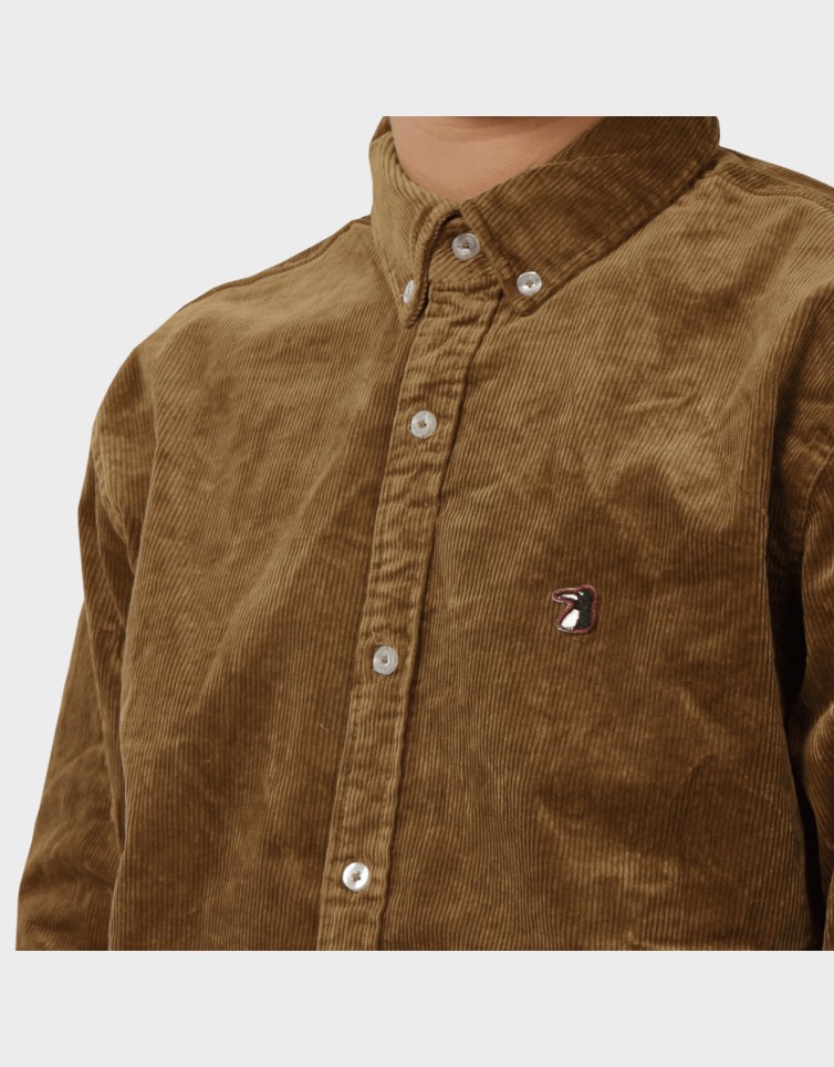 CORDUROY BUTTON DOWN SHIRT