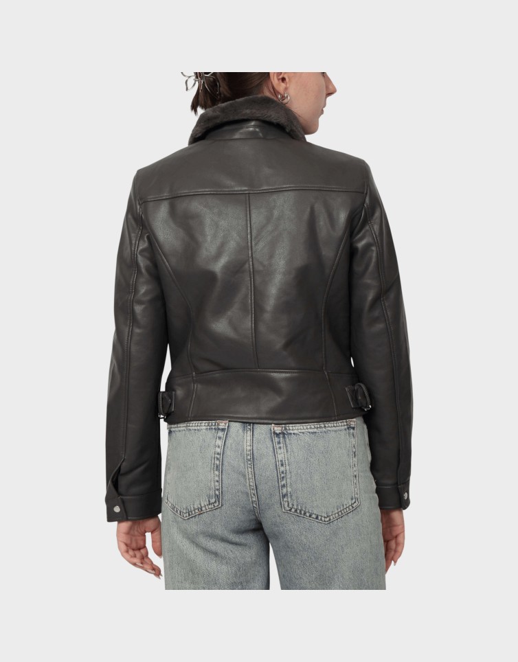 HAILEY SHORT COATED JACKET