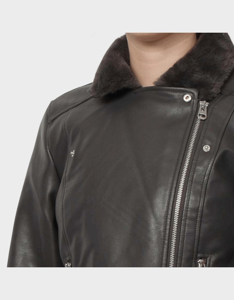 HAILEY SHORT COATED JACKET