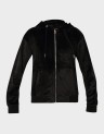 VELVET ZIP HOODIE