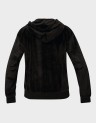 VELVET ZIP HOODIE