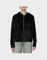 VELVET ZIP HOODIE