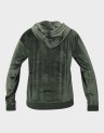 VELVET ZIP HOODIE