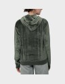 VELVET ZIP HOODIE