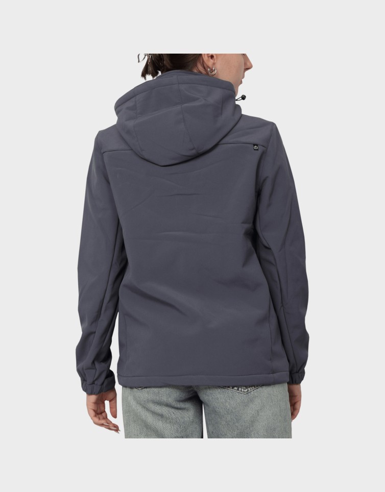 BONDED JCKT WITH REOVABLE HOOD