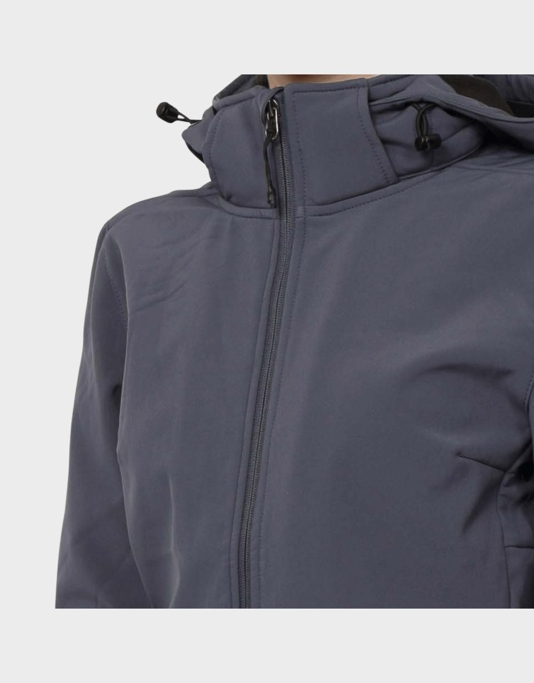 BONDED JCKT WITH REOVABLE HOOD