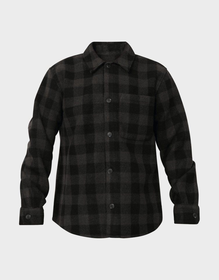HEAVY BRUSHED OVERSHIRT