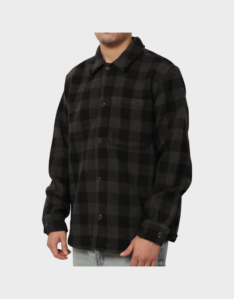 HEAVY BRUSHED OVERSHIRT