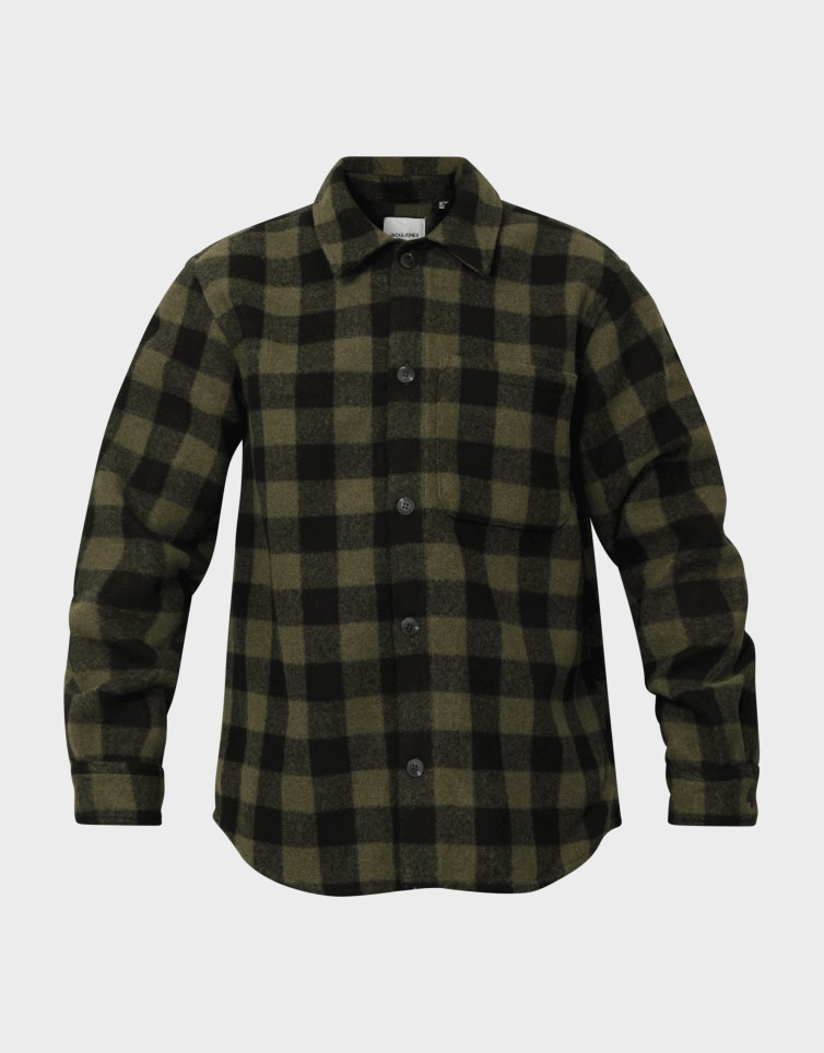 HEAVY BRUSHED OVERSHIRT