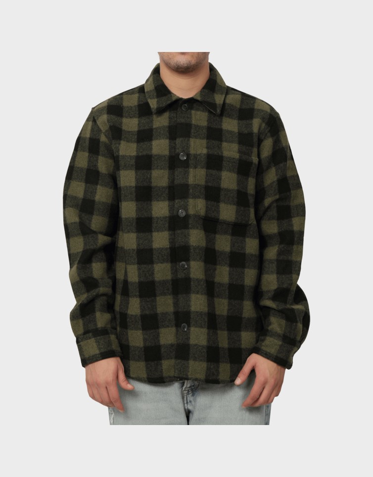 HEAVY BRUSHED OVERSHIRT