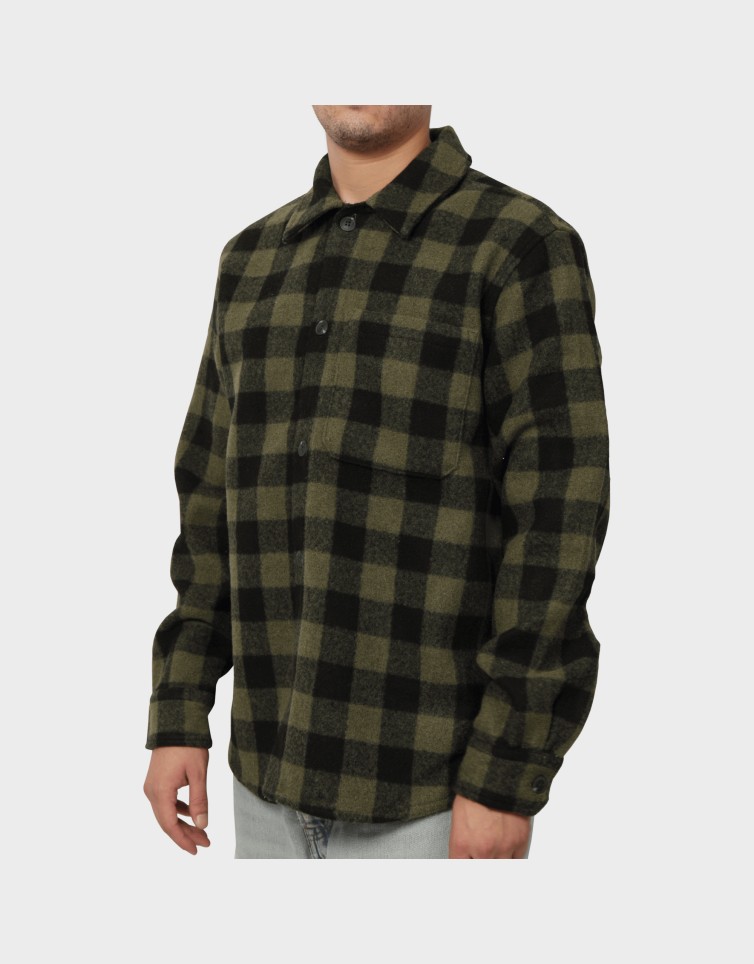 HEAVY BRUSHED OVERSHIRT