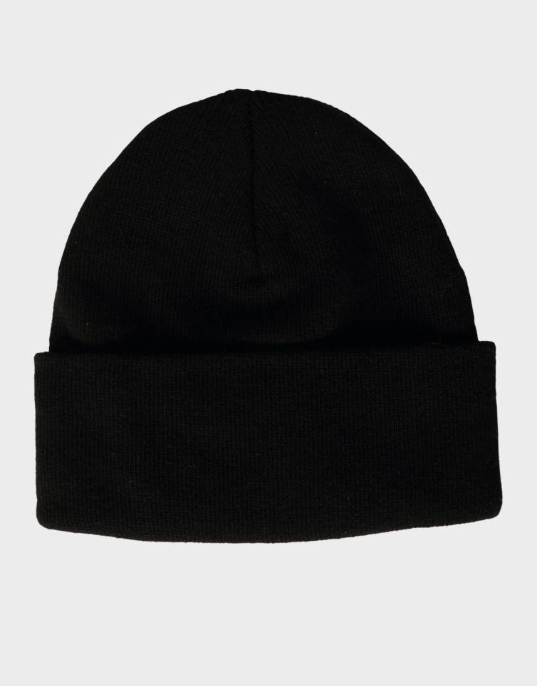 RIBBED LOGO BEANIE