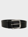 LEATHER LOGO BELT