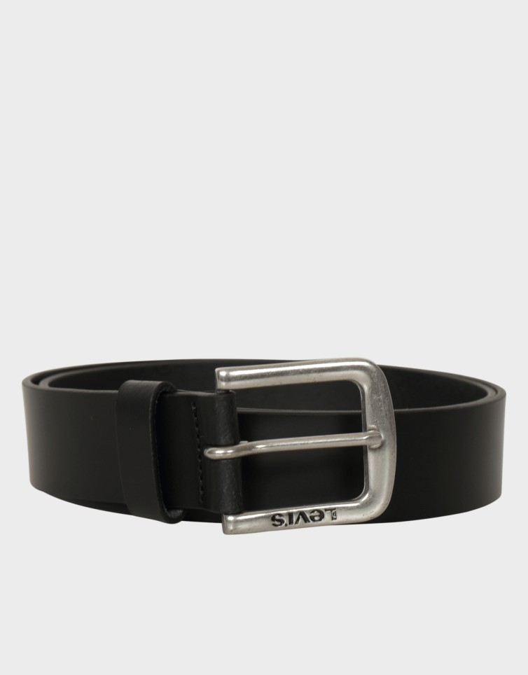 LEATHER LOGO BELT
