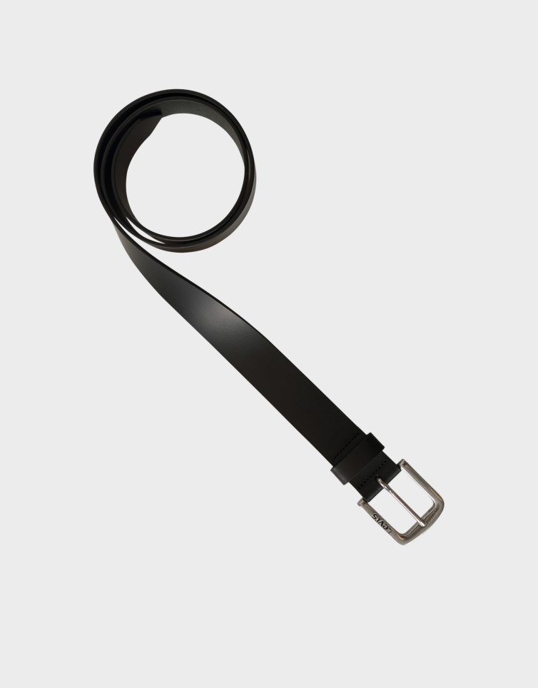 LEATHER LOGO BELT