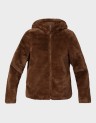 SONJA HOODIE SHORT FAUX FUR JACKET