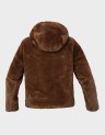 SONJA HOODIE SHORT FAUX FUR JACKET