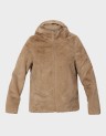 SONJA HOODIE SHORT FAUX FUR JACKET