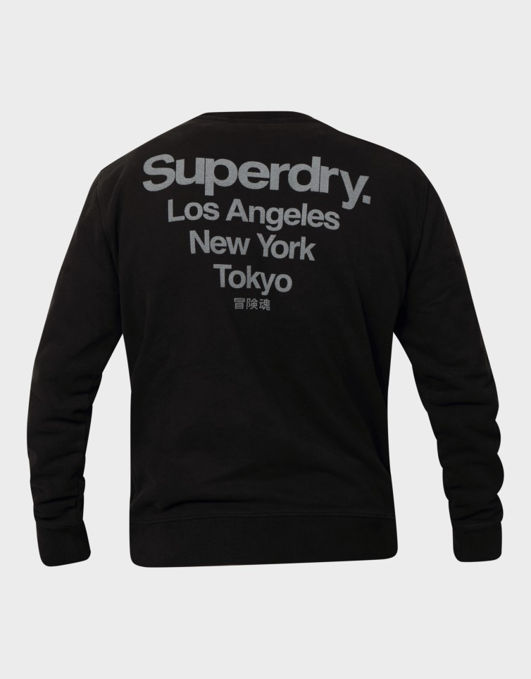 CORE LOGO FADE LOOSE HOODIE