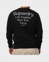 CORE LOGO FADE LOOSE HOODIE