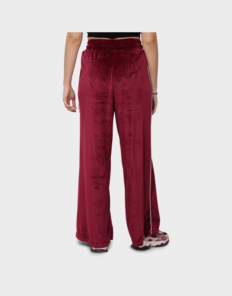 VELVET STRIP SWEATPANTS