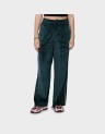 VELVET STRIP SWEATPANTS