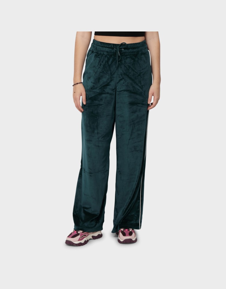 VELVET STRIP SWEATPANTS