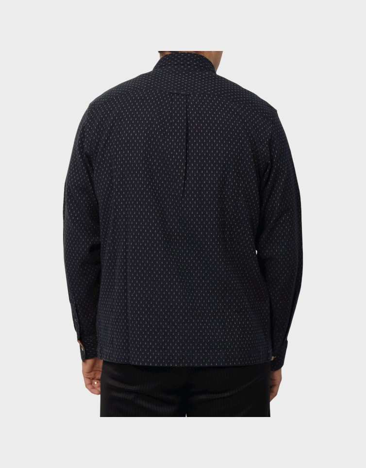 RELAXED FIT JACQUARD SHIRT