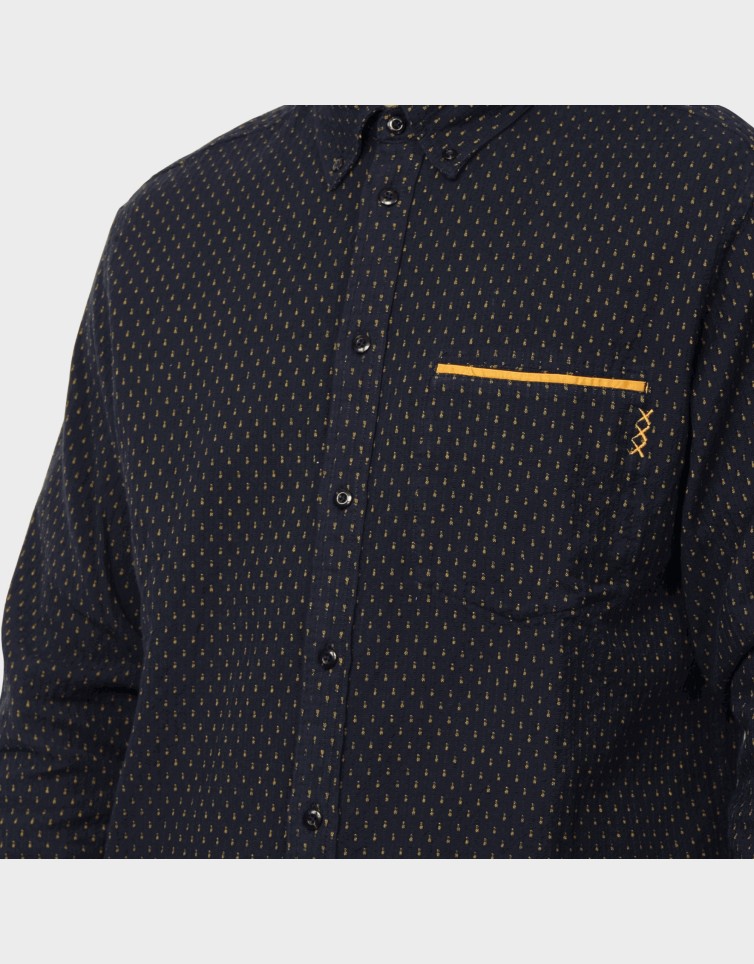 RELAXED FIT JACQUARD SHIRT