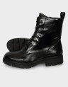 LACED VEGAN BOOTS