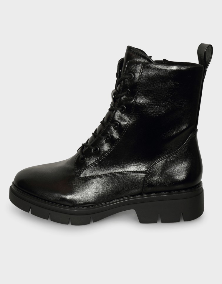 LACED VEGAN BOOTS