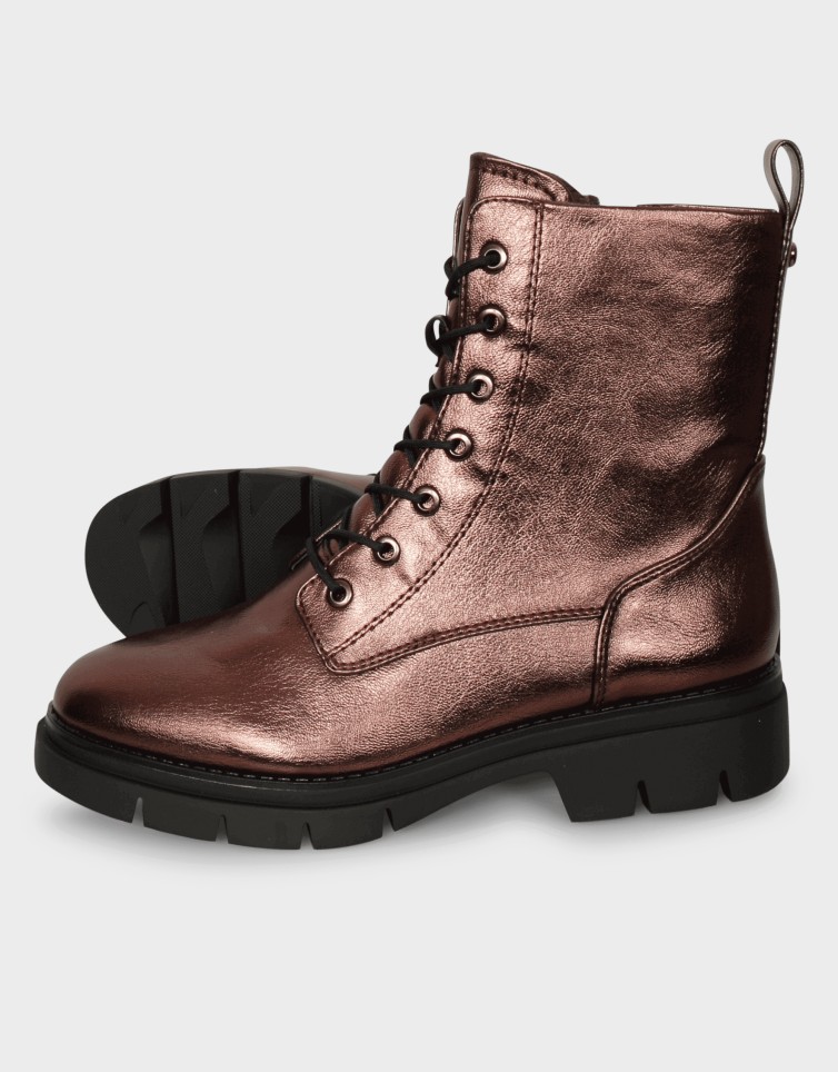LACED VEGAN BOOTS