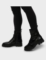 LACED VEGAN BOOTS