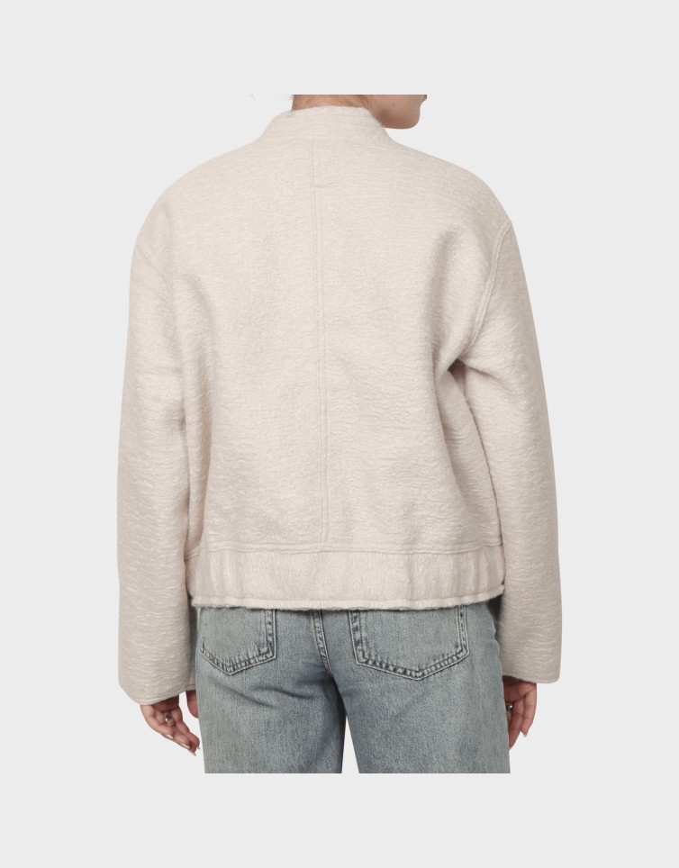 SANNE BOUCLE BOMBER